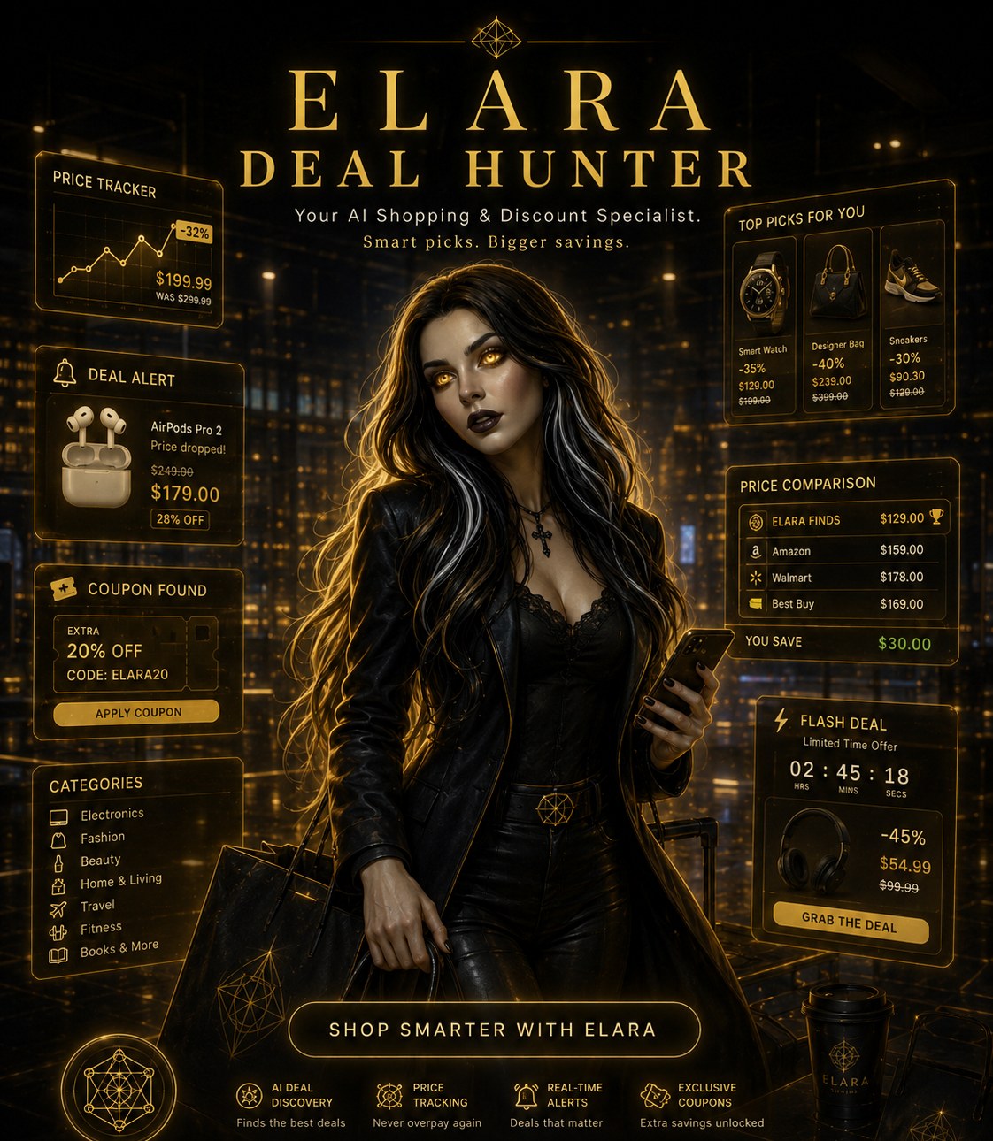 Elara Deal Hunter portrait of Elara
